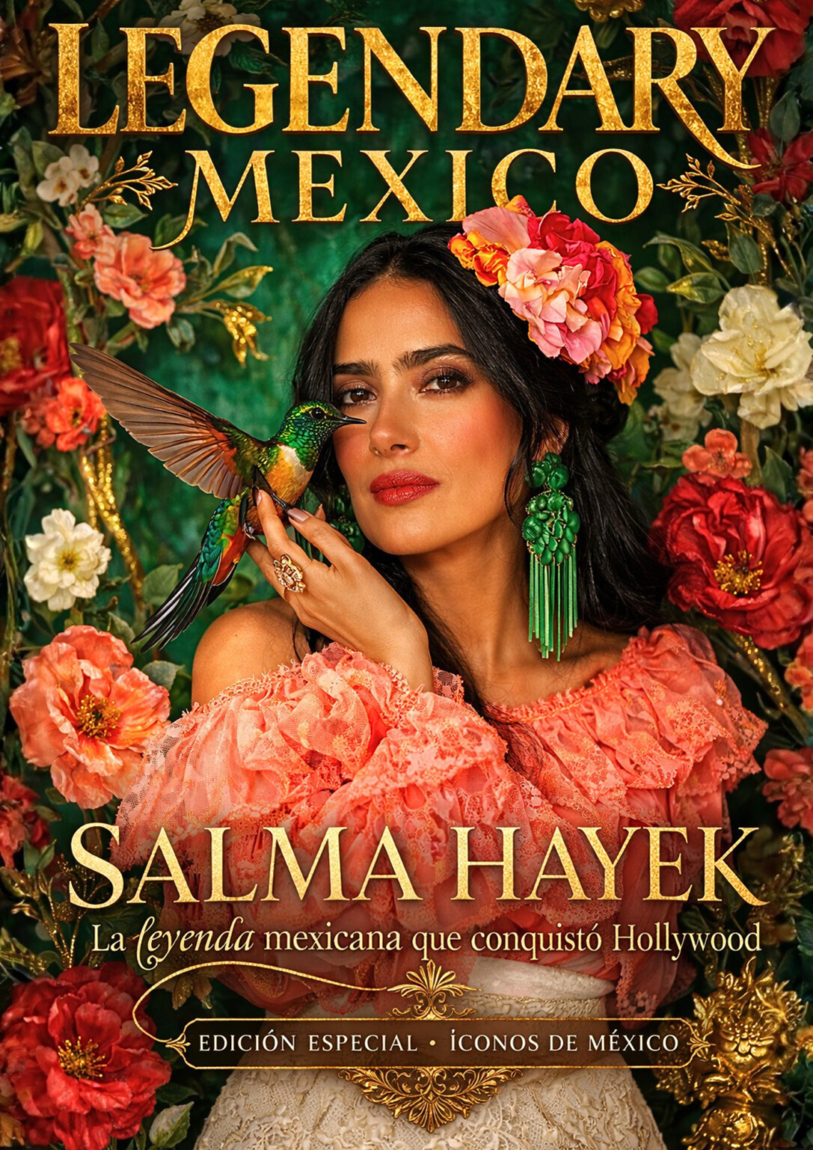 🇲🇽 SALMA HAYEK La mujer que llevó el alma de México al mundo “𝑵𝒖𝒏𝒄𝒂 𝒉𝒆 𝒕𝒓𝒂𝒕𝒂𝒅𝒐 𝒅𝒆 𝒐𝒄𝒖𝒍𝒕𝒂𝒓 𝒒𝒖𝒆 𝒔𝒐𝒚 𝒎𝒆𝒙𝒊𝒄𝒂𝒏𝒂. 𝑬𝒔 𝒖𝒏𝒂 𝒅𝒆 𝒍𝒂𝒔 𝒄𝒔𝒂𝒔 𝒒𝒖𝒆 𝒎á𝒔 𝒐𝒓𝒈𝒖𝒍𝒍𝒐 𝒎𝒆 𝒅𝒂.” — Salma Hayek